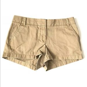 J. Crew Chino Women's Shorts Size 8 Beige